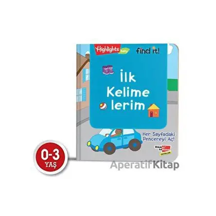 İlk Kelimelerim - Kolektif - Dikkat Atölyesi Yayınları