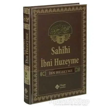 Sahihi İbn Huzeyme Tercümesi Cilt 2 - İbn Huzeyme - İtisam Yayınları