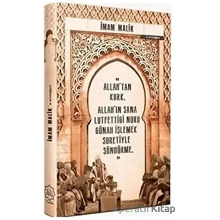 İmam Malike Armağan (Ajanda) - Fatih Köçer - Nuhbe Yayınevi