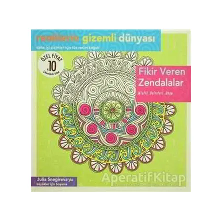 Renklerin Gizemli Dünyası - Fikir Veren Zendalar - Julia Snegireva - Ren Kitap