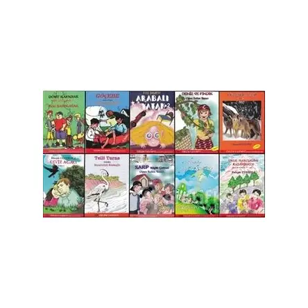 9 Yaş Roman Seti (10 Kitap Takım) - Oğuz Seli Yazıcı - Özlem Yayınevi