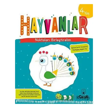 Hayvanlar - Noktaları Birleştirelim (4 Yaş) - Floki Çocuk