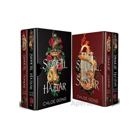 Şiddetli Hazlar Serisi Kutulu Set - 2 Kitap - Chloe Gong - Martı Yayınları
