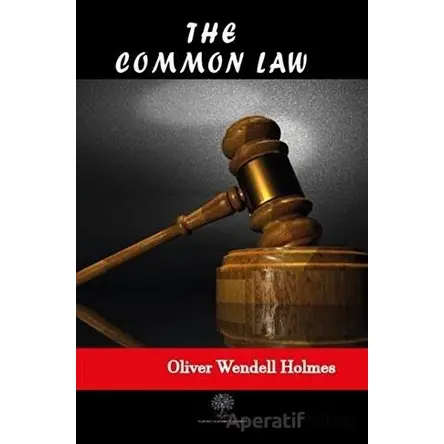 The Common Law - Oliver Wendell Holmes Jr. - Platanus Publishing