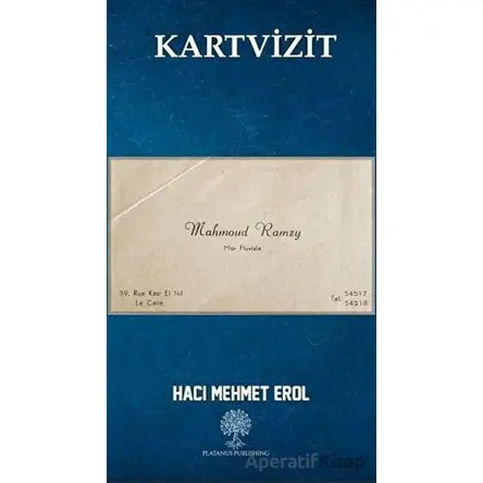 Kartvizit - Hacı Mehmet Erol - Platanus Publishing