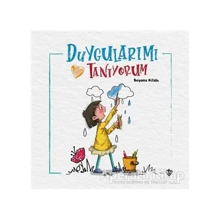 Duygularımı Tanıyorum Boyama Kitabı - Hafsa Fidan Vidinli - Türkiye Diyanet Vakfı Yayınları