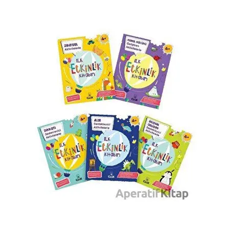 İlk Etkinlik Kitabım Serisi (5 Kitap Takım) - Kolektif - Floki Çocuk