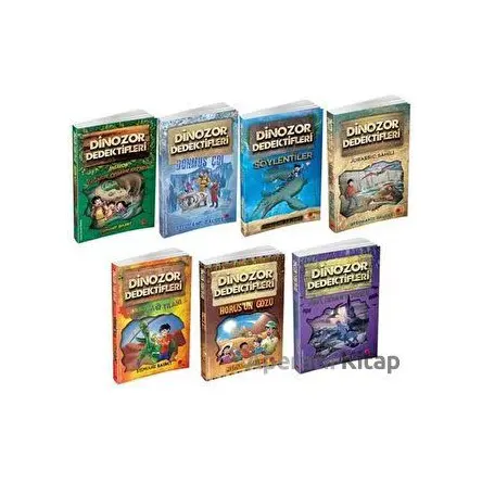 Dinozor Dedektifleri Seti (7 Kitap Takım) - Stephaie Baudet - Peta Kitap