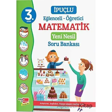 3. Sınıf İpuçlu Eğlenceli - Öğretici Matematik Yeni Nesil Soru Bankası