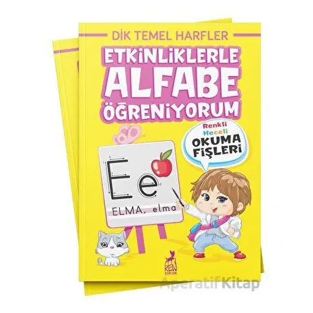 Etkinliklerle Alfabe Öğreniyorum - Kolektif - Ren Kitap