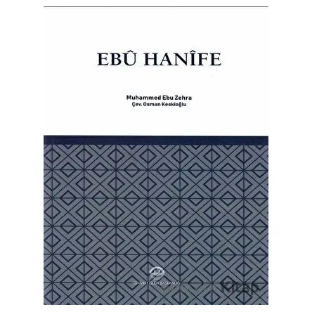 Ebu Hanife - Muhammed Ebu Zehra - Diyanet İşleri Başkanlığı
