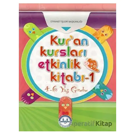 Kuran Kursları Etkinlik Kitabı (2 Cilt Takım) - Kolektif - Diyanet İşleri Başkanlığı