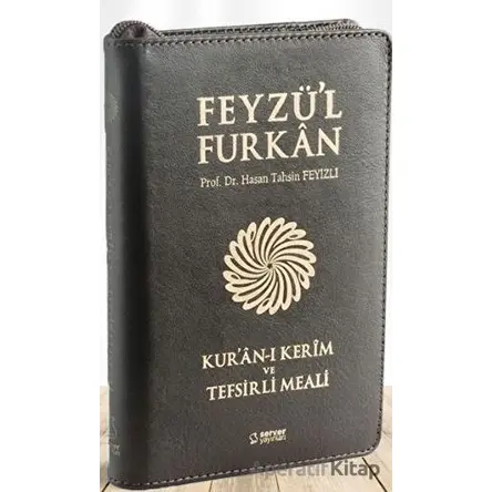 Feyzül Furkân Kurân-ı Kerîm ve Tefsirli Meali - Cep Boy - Fermuarlı - Deri Cilt