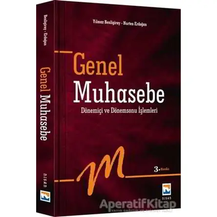Genel Muhasebe - Nurten Erdoğan - Nisan Kitabevi