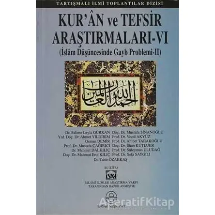 Kur’an ve Tefsir Araştırmaları 6 - Süleyman Uludağ - Ensar Neşriyat