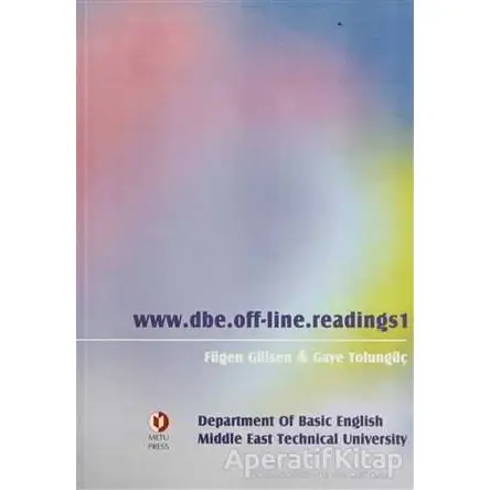 www.dbe.off-line.readings1 - Fügen Gülsen - ODTÜ Geliştirme Vakfı Yayıncılık