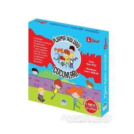 Pijama Kulübü Çocukları (10 Kitap Takım) - Ayça Atçı - Martı Çocuk Yayınları