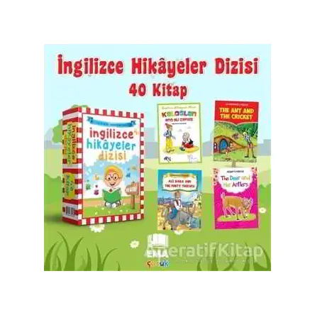 İngilizce Hikayeler Dizisi Seti - 40 Kitap Takım - Kolektif - Ema Çocuk