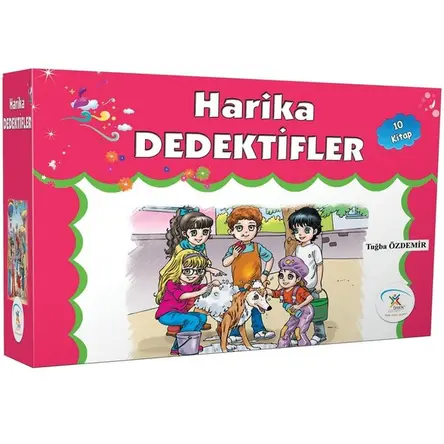 Harika Dedektifler Serisi Seti 10 Kitap Takım - Tuğba Özdemir - 5 Renk Yayınları