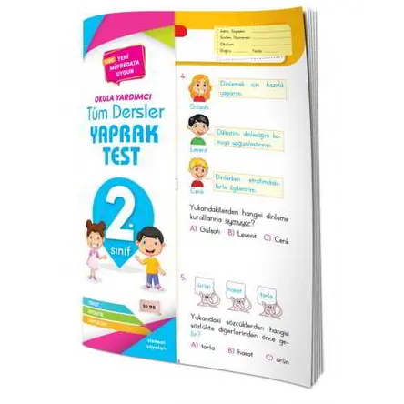 Element 2.Sınıf Tüm Dersler Yaprak Testi