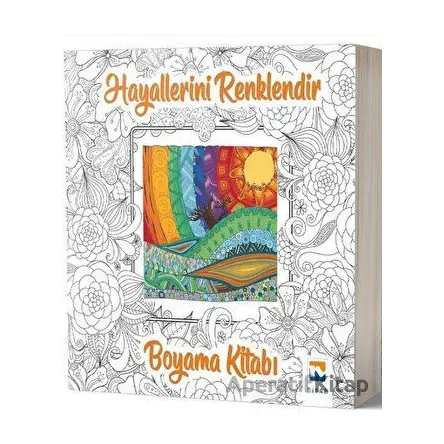 Hayallerini Renklendir - Boyama Kitabı - Kolektif - Nisan Kitabevi