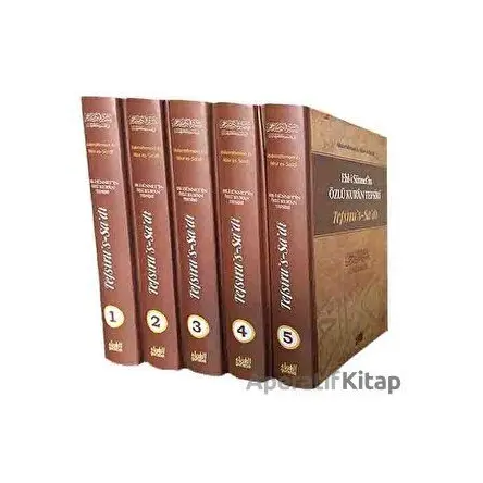 Tefsiru’s Sa’di Özlü Kur’an Tefsiri (5 Kitap Takım)