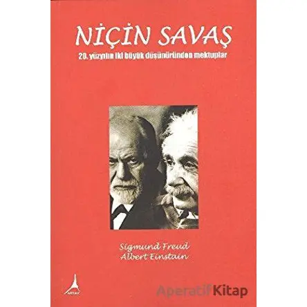 Niçin Savaş - Sigmund Freud - Alter Yayıncılık