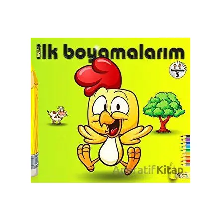 Şıpşıp İlk Boyamalarım Boyama 3 - Bella Toprak - Kuzey Çocuk Yayıncılık