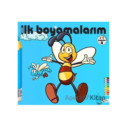Şıpşıp İlk Boyamalarım 4 - Bella Toprak - Kuzey Çocuk Yayıncılık