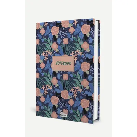 Bez Ciltli Kareli Defter 14 - Koridor Yayıncılık