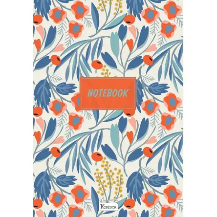 Bez Ciltli Çizgisiz Defter 4 - Koridor Yayıncılık