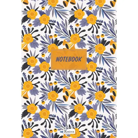Bez Ciltli Çizgisiz Defter 6 - Koridor Yayıncılık