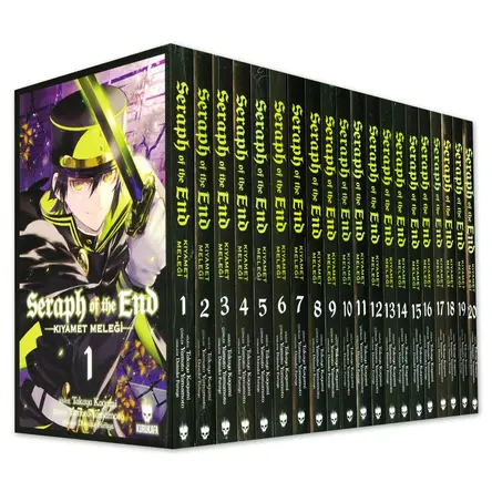 Seraph Of The End - Kıyamet Meleği Seti 20 Kitap - Kurukafa Yayınevi
