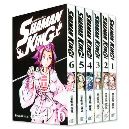 Shaman King Manga Seti 6 Kitap - Hiroyuki Takei - Akılçelen Kitaplar