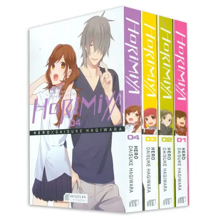 Horimiya Horisan ile Miyamurakun Manga Seti 4 Kitap - Hero - Akılçelen Kitaplar