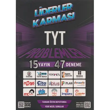 Liderler Karması TYT Problemler 15 Yayın 47 Deneme Video Çözümlü