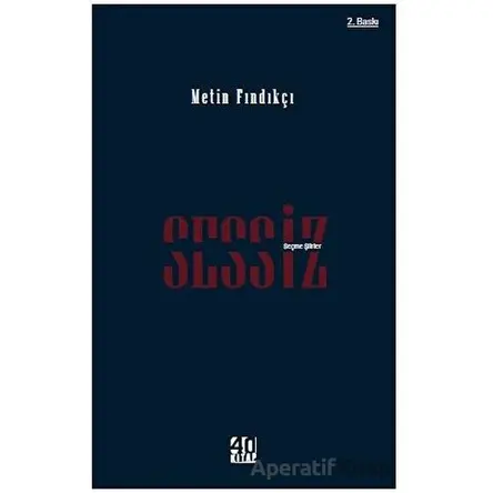 Sessiz - Metin Fındıkçı - 40 Kitap