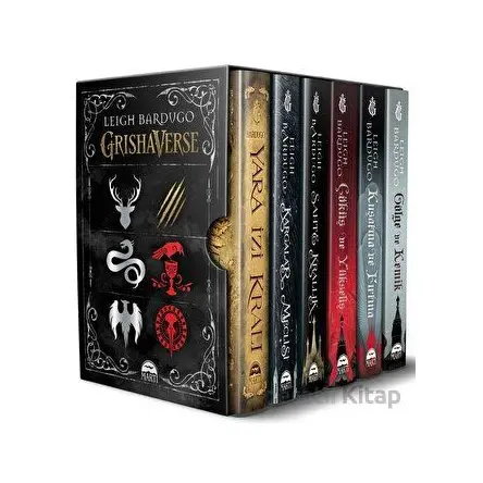 Grishaverse Serisi Kutulu - (6 Kitap Takım) - Leigh Bardugo - Martı Yayınları