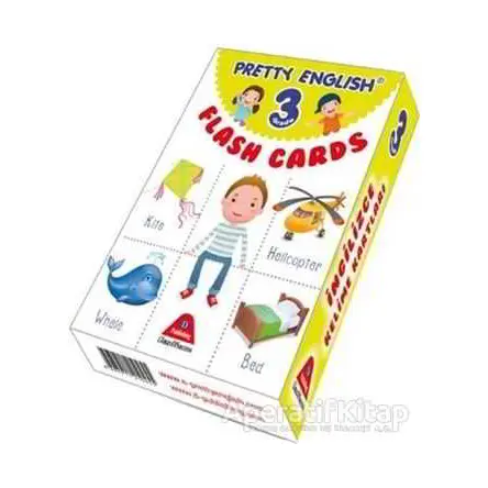 Pretty English Flash Cards / İngilizce Kelime Kartlartı 3. Sınıf - Filiz Önal - Damla Yayınevi