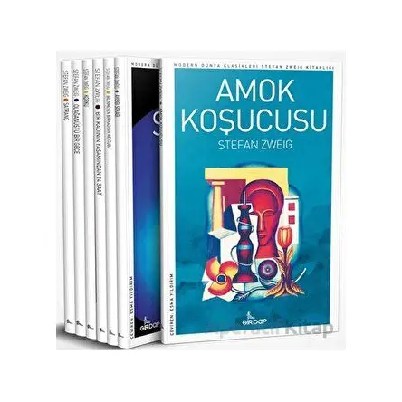 Stefan Zweig (7 Kitap Set) - Stefan Zweig - Girdap Kitap