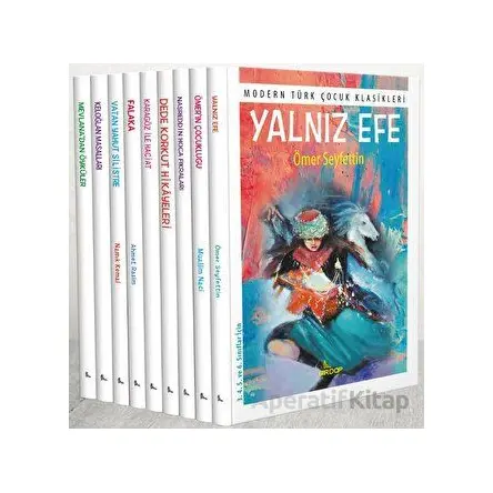 Türk Çocuk Klasikleri (9 Kitap Set) - Kolektif - Girdap Kitap
