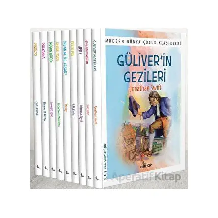 Dünya Çocuk Klasikleri (9 Kitap Set) - Kolektif - Girdap Kitap