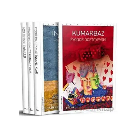Dostoyevski (4 Kitap Set) - Fyodor Mihayloviç Dostoyevski - Girdap Kitap