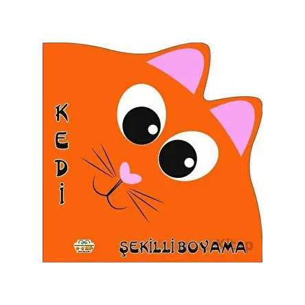 Şekilli Boyama - Kedi - Kolektif - 0-6 Yaş Yayınları