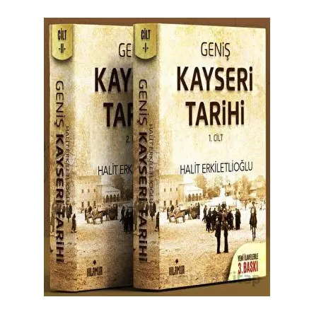 Geniş Kayseri Tarihi 2 Cilt Takım - Halit Erkiletlioğlu - Ihlamur