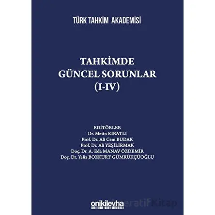 Tahkimde Güncel Sorunlar (I-IV) - Kolektif - On İki Levha Yayınları