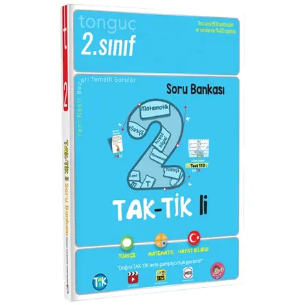 Tonguç Akademi 2. Sınıf Taktikli Tüm Dersler Soru Bankası
