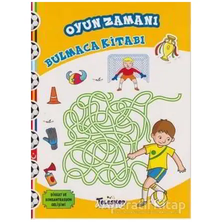 Oyun Zamanı - Bulmaca Kitabı - Kolektif - Teleskop Popüler Bilim