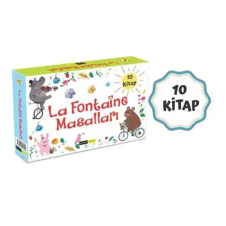 La Fontaine Masalları Seti - 10 Kitap Takım - Kolektif - Gendaş Çocuk