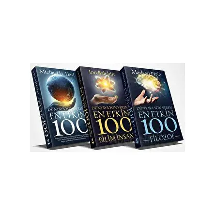 Dünyaya Yön Veren En Etkin 100 Seti (3 Kitap Takım) - Jon Balchin - Güney Kitap